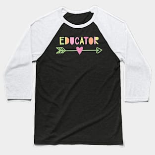 Educator Gift Idea Baseball T-Shirt